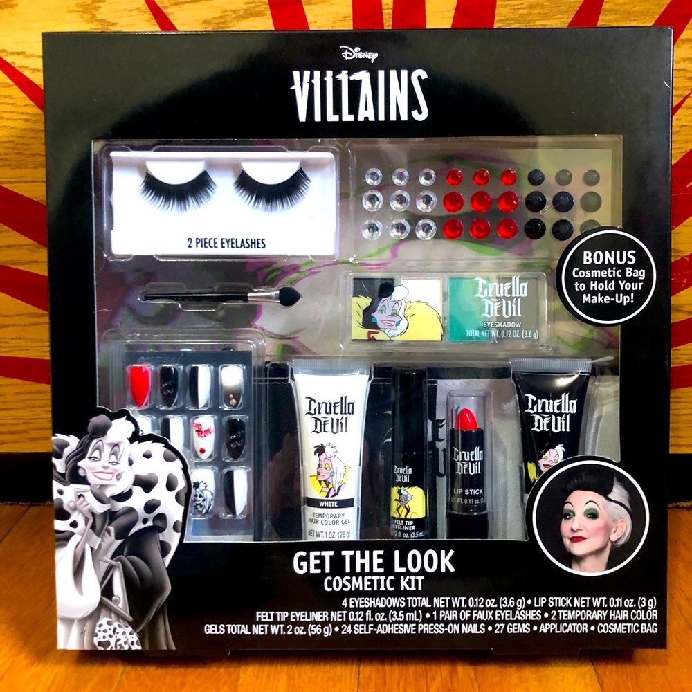 Disney VILLAINS Makeup Kit: Cruella Devil